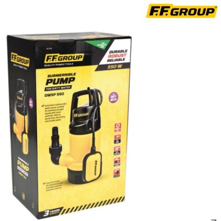 Elettropompa acque nere FF Group DWSP 550