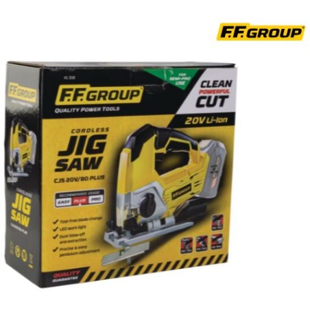 Seghetto alternativo a batteria FF Group CJS 20V80 Plus
