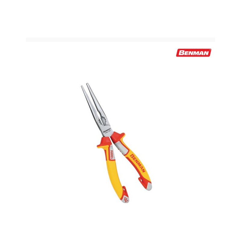 Pinza a Becchi Lunghi, Isolata 1000V Powergrip